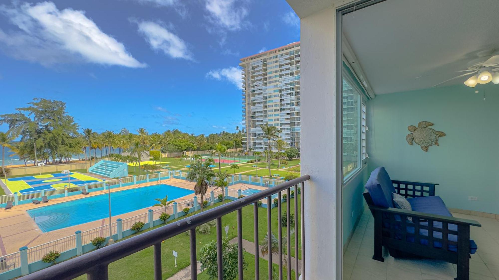 Moana'S Beach Apartment In Luquillo Pr Beach View Kültér fotó